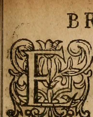 An illustration from Britton : [a treatise on the laws of England], 1640, leaf 40