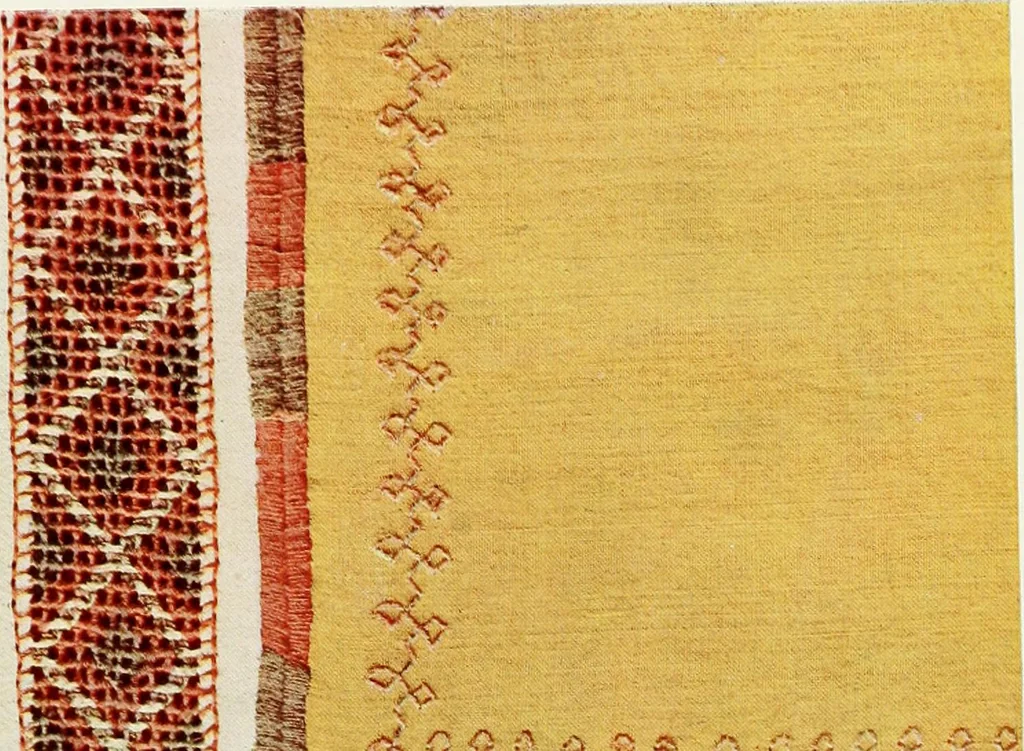 An illustration from Broderies des paysannes de Smolensk; Exécutées sous la direction de la Princesse Marie Ténichev, 1900, leaf 104