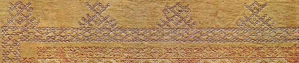 An illustration from Broderies des paysannes de Smolensk; Exécutées sous la direction de la Princesse Marie Ténichev, 1900, leaf 46