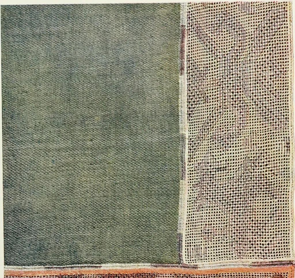 An illustration from Broderies des paysannes de Smolensk; Exécutées sous la direction de la Princesse Marie Ténichev, 1900, leaf 60