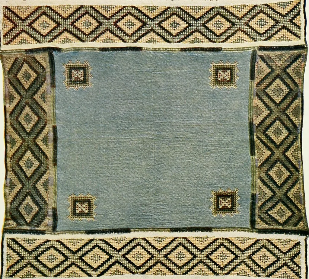 An illustration from Broderies des paysannes de Smolensk; Exécutées sous la direction de la Princesse Marie Ténichev, 1900, leaf 82