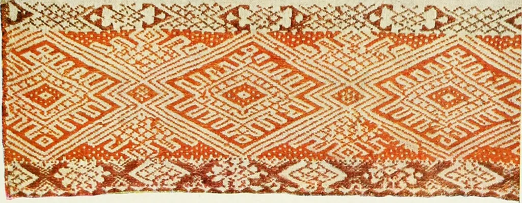 An illustration from Broderies des paysannes de Smolensk; Exécutées sous la direction de la Princesse Marie Ténichev, 1900, leaf 90
