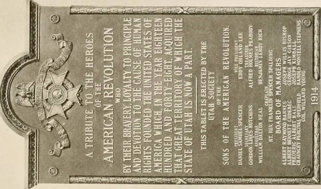 An illustration from Bronze memorials., 1916, leaf 18