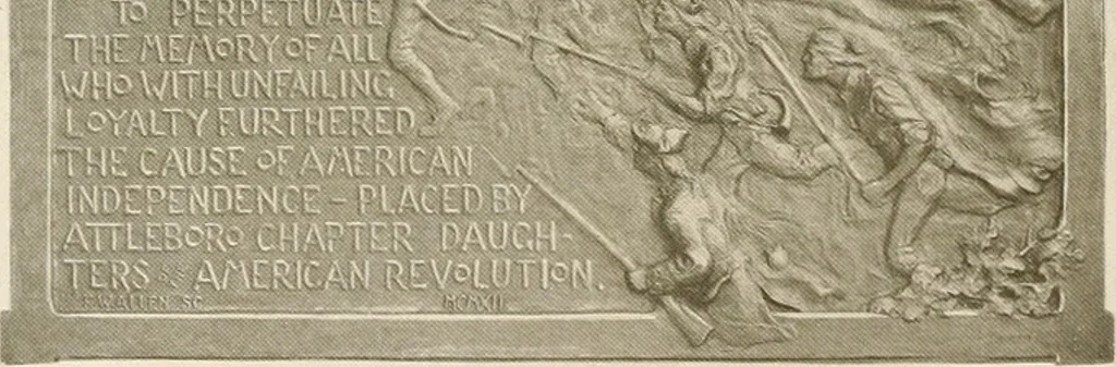 An illustration from Bronze memorials., 1916, leaf 19