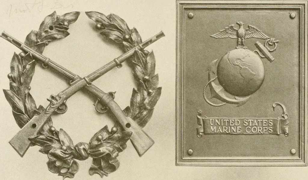 An illustration from Bronze memorials., 1916, leaf 27