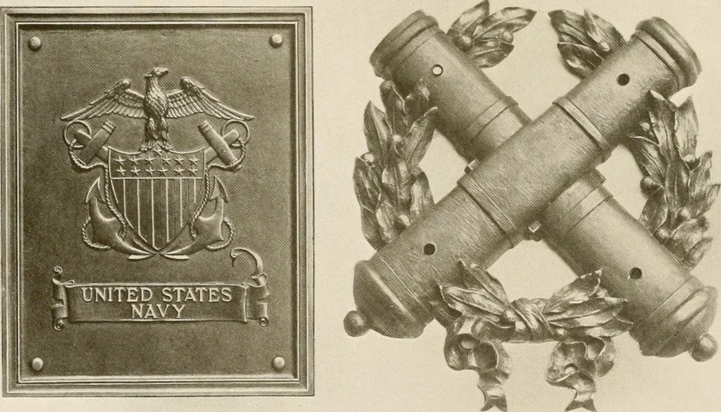 An illustration from Bronze memorials., 1916, leaf 27