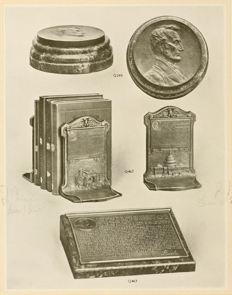 An illustration from Bronze memorials., 1916, leaf 31