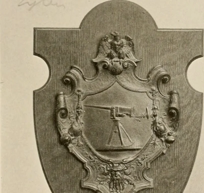 An illustration from Bronze memorials., 1916, leaf 36
