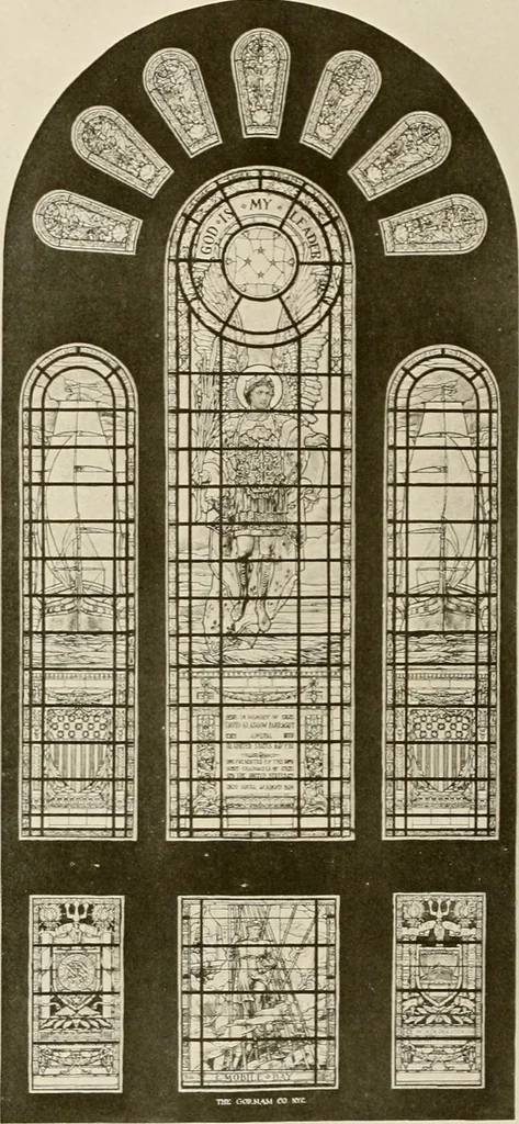 An illustration from Bronze memorials., 1916, leaf 39