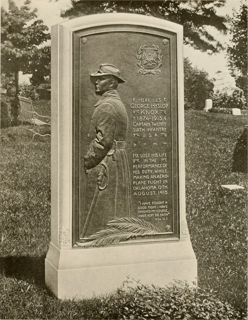 An illustration from Bronze memorials., 1916, leaf 40