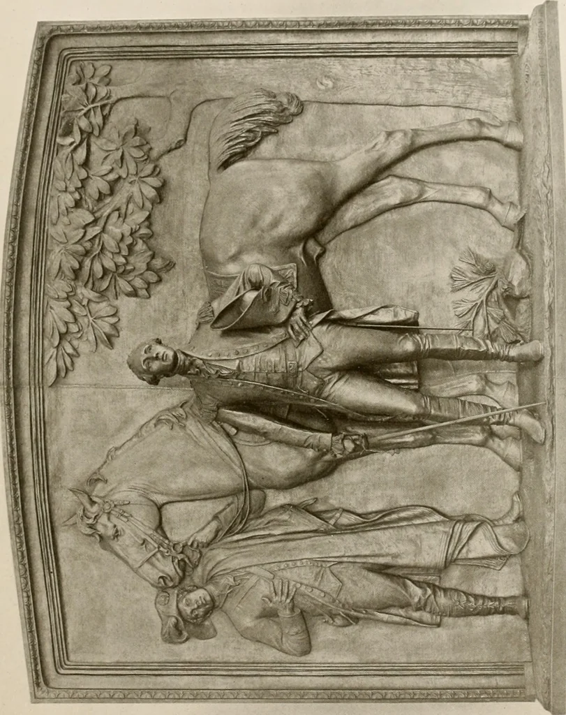 An illustration from Bronze memorials., 1916, leaf 6
