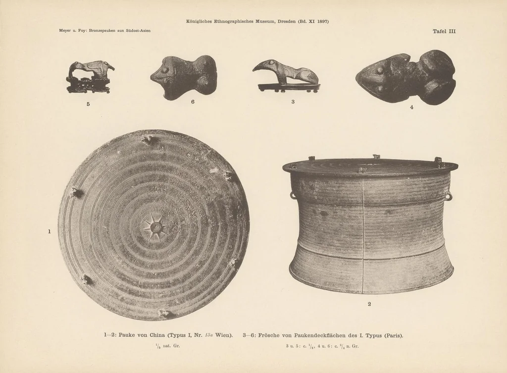 An illustration from Bronzepauken aus Südost-Asien, 1897, leaf 37