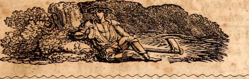 An illustration from Brother Jonathan's almanac, for the year of our Lord 1847, 1846, leaf 18