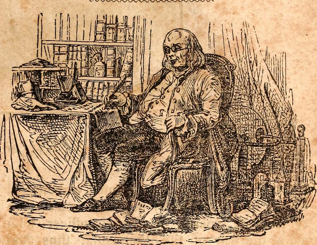 An illustration from Brother Jonathan's almanac, for the year of our Lord 1847, 1846, leaf 28