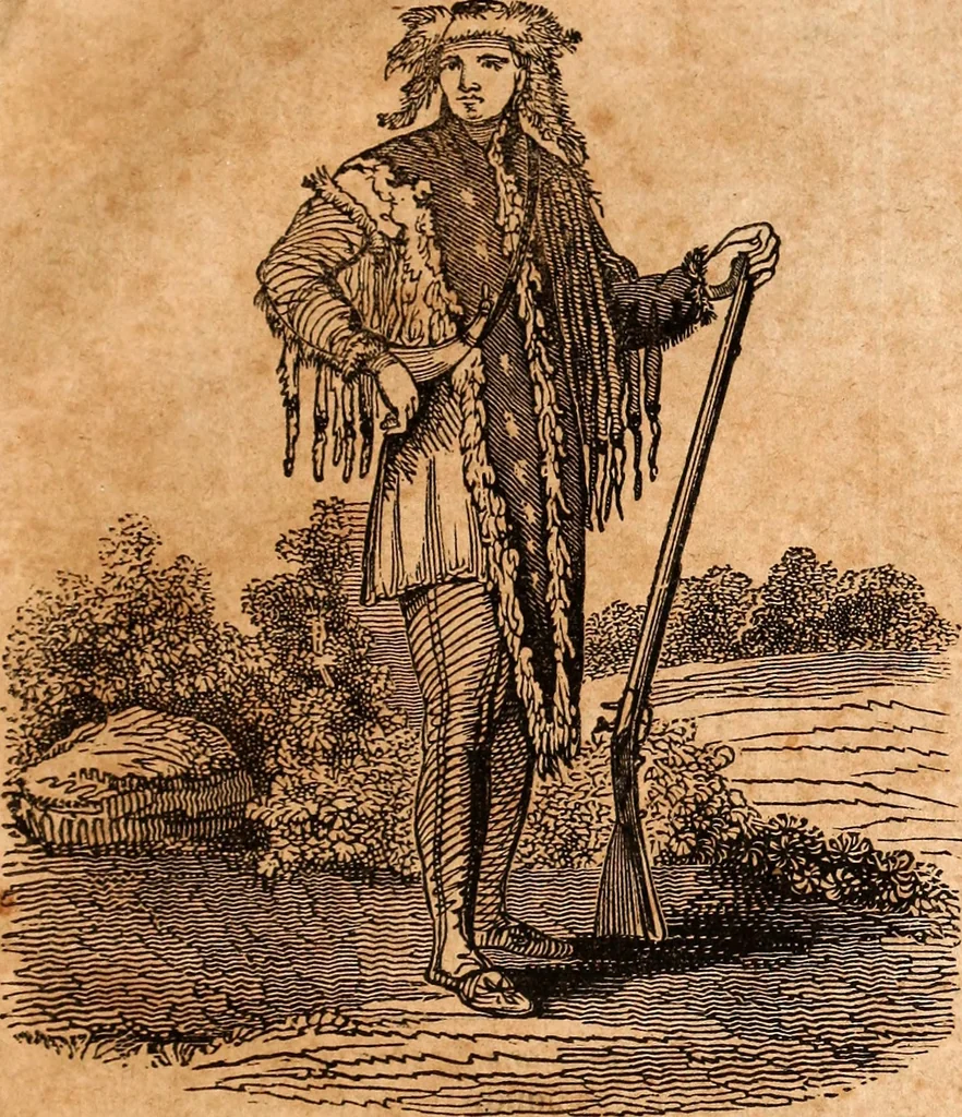 An illustration from Brother Jonathan's almanac, for the year of our Lord 1847, 1846, leaf 32
