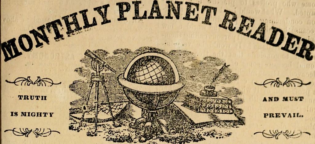 An illustration from Broughton's monthly planet reader and astrological journal, 1860, leaf 102