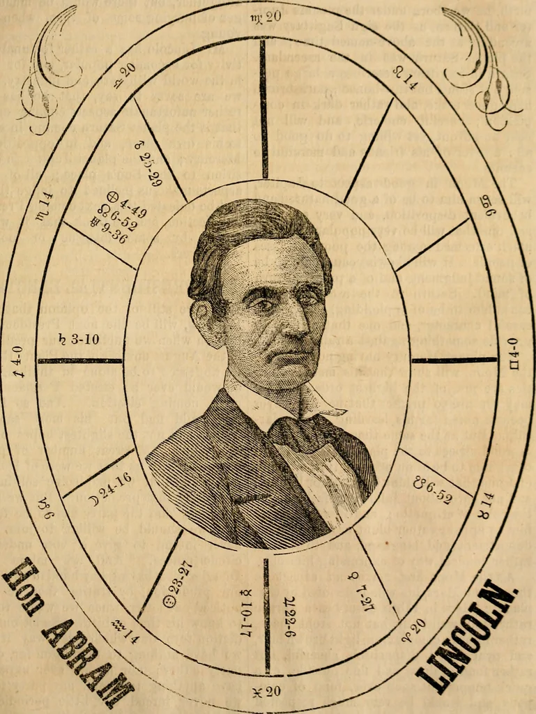 An illustration from Broughton's monthly planet reader and astrological journal, 1860, leaf 56