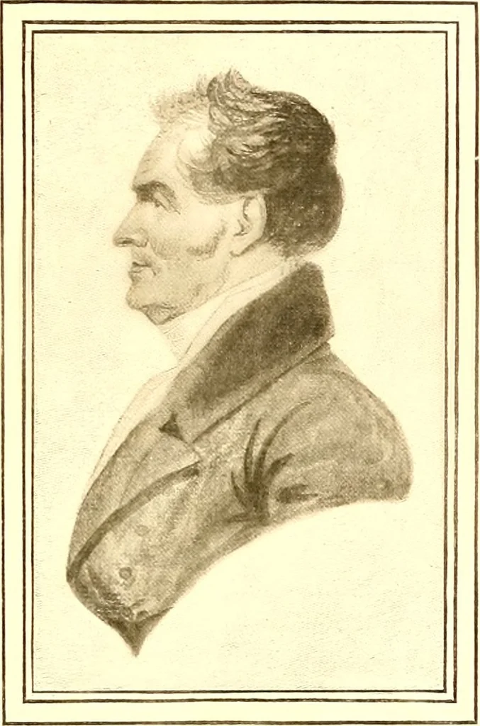 An illustration from Browere's life masks of great Americans, 1899, leaf 36