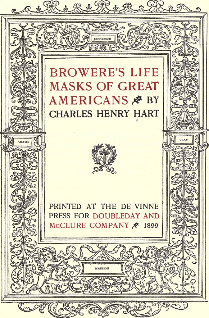 An illustration from Browere's life masks of great Americans, 1899, leaf 14