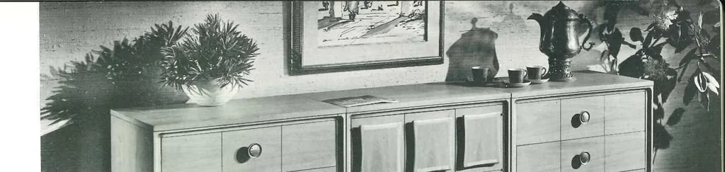 An illustration from Broyhill Premier - Forward 70 Furniture 1964, 1964, leaf 12