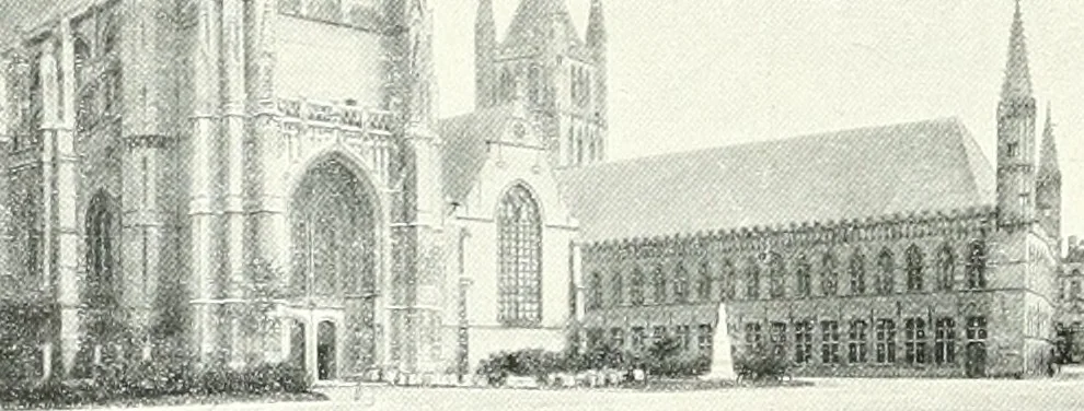 An illustration from Bruges et Ypres, 1907, leaf 103