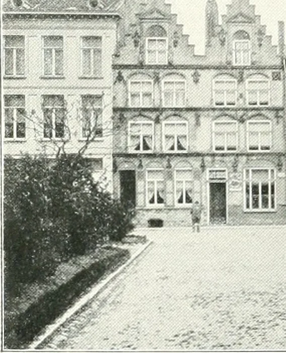 An illustration from Bruges et Ypres, 1907, leaf 105