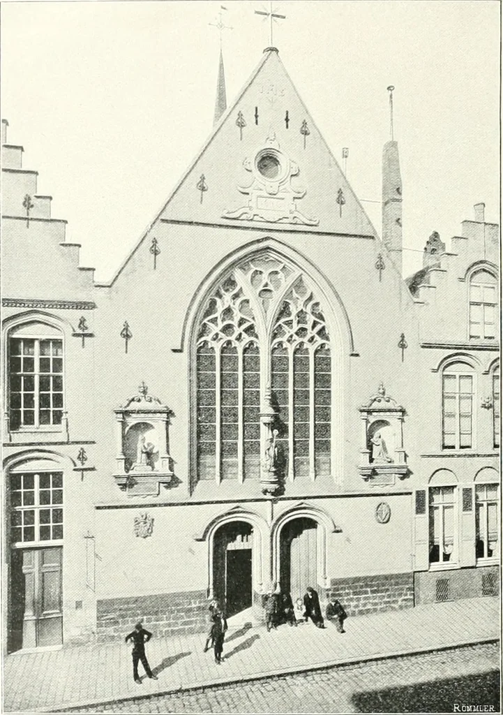 An illustration from Bruges et Ypres, 1907, leaf 11