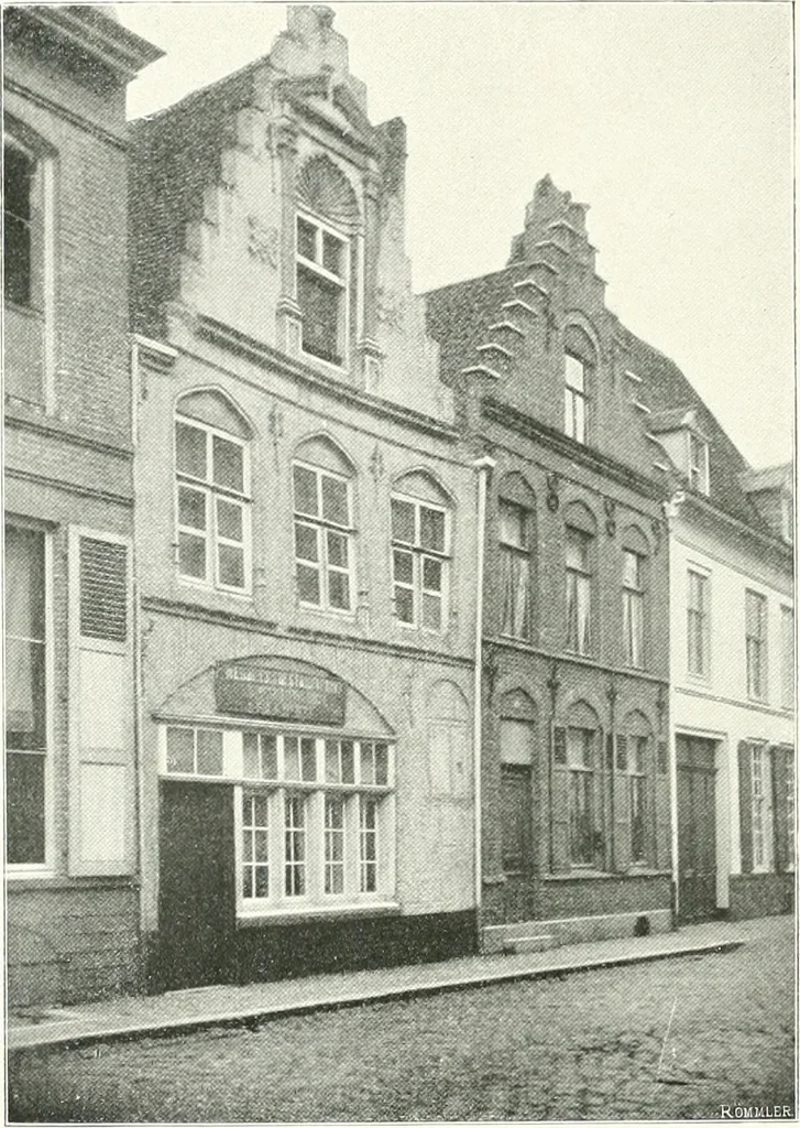 An illustration from Bruges et Ypres, 1907, leaf 113