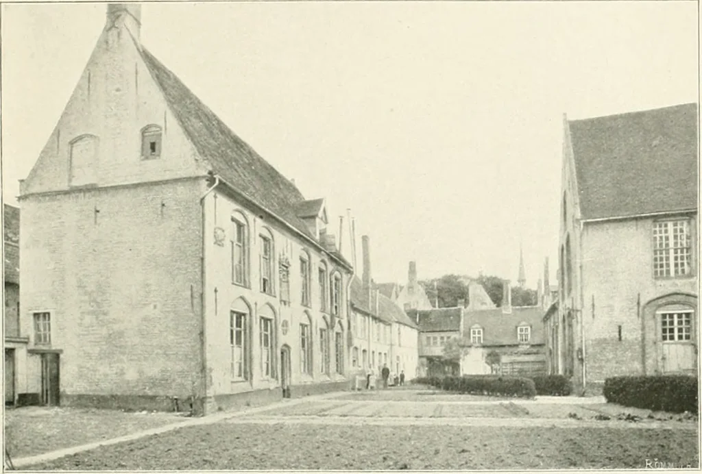 An illustration from Bruges et Ypres, 1907, leaf 116