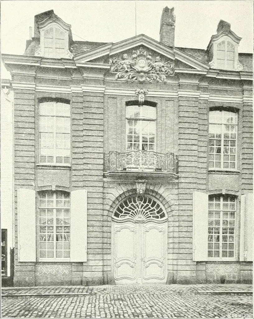 An illustration from Bruges et Ypres, 1907, leaf 125