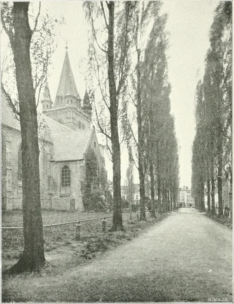 An illustration from Bruges et Ypres, 1907, leaf 127