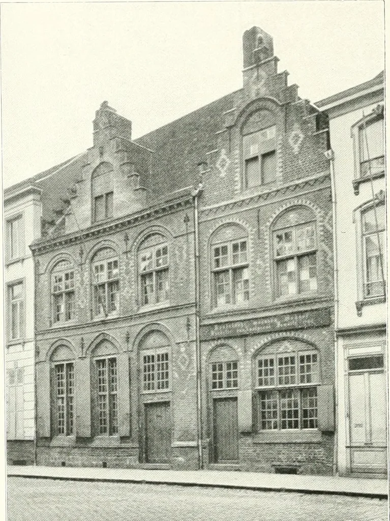 An illustration from Bruges et Ypres, 1907, leaf 131