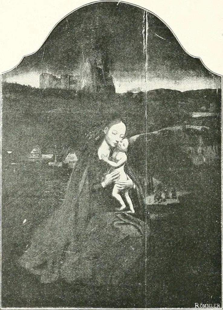 An illustration from Bruges et Ypres, 1907, leaf 135