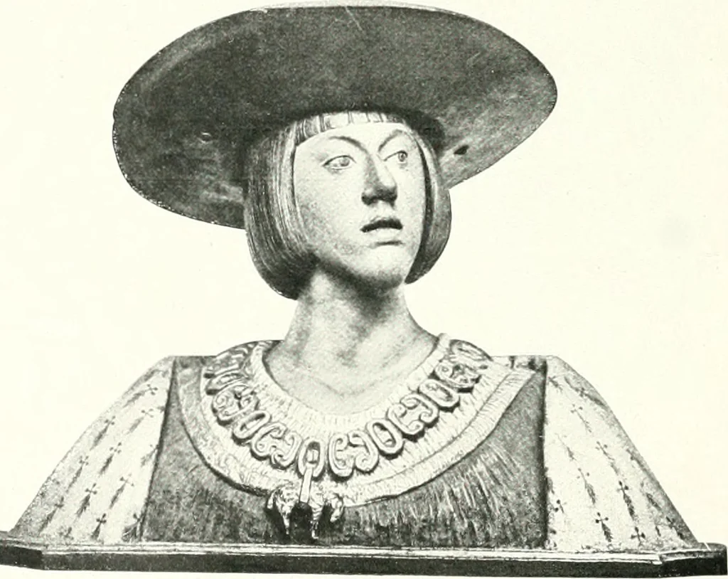 An illustration from Bruges et Ypres, 1907, leaf 15