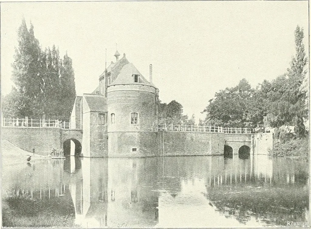 An illustration from Bruges et Ypres, 1907, leaf 17