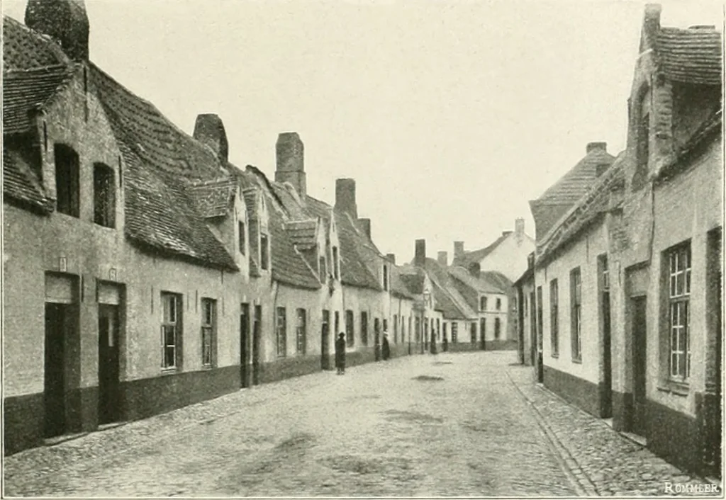 An illustration from Bruges et Ypres, 1907, leaf 20
