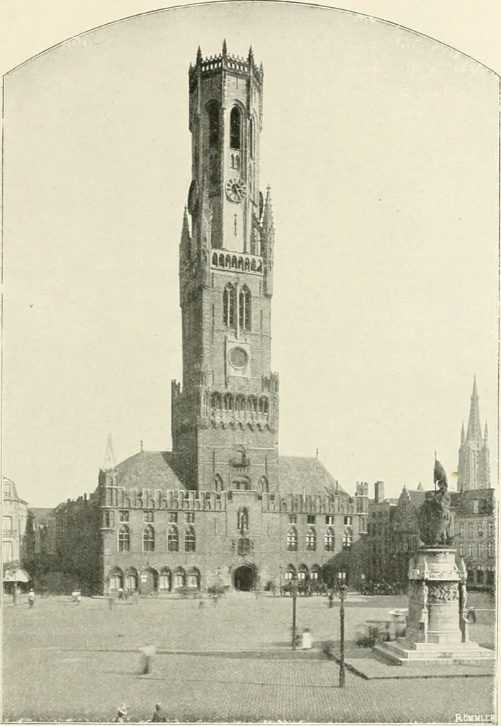 An illustration from Bruges et Ypres, 1907, leaf 22