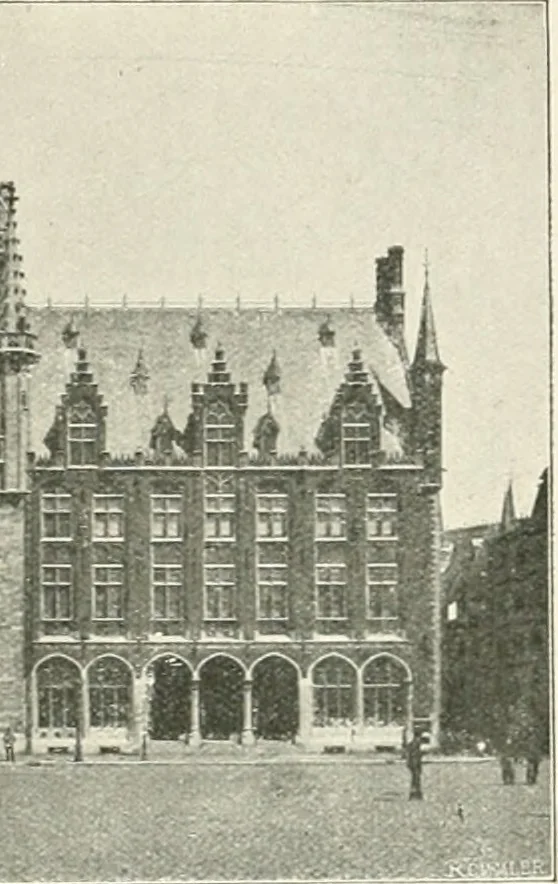 An illustration from Bruges et Ypres, 1907, leaf 26