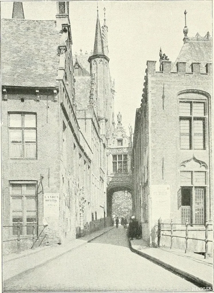 An illustration from Bruges et Ypres, 1907, leaf 29