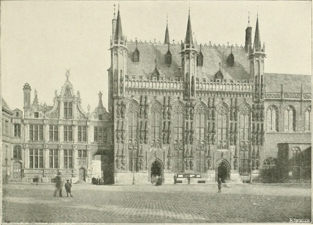 An illustration from Bruges et Ypres, 1907, leaf 30