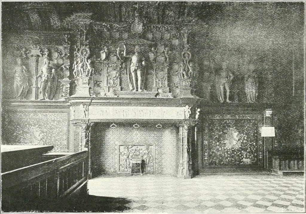 An illustration from Bruges et Ypres, 1907, leaf 31