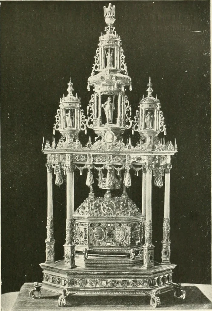 An illustration from Bruges et Ypres, 1907, leaf 34