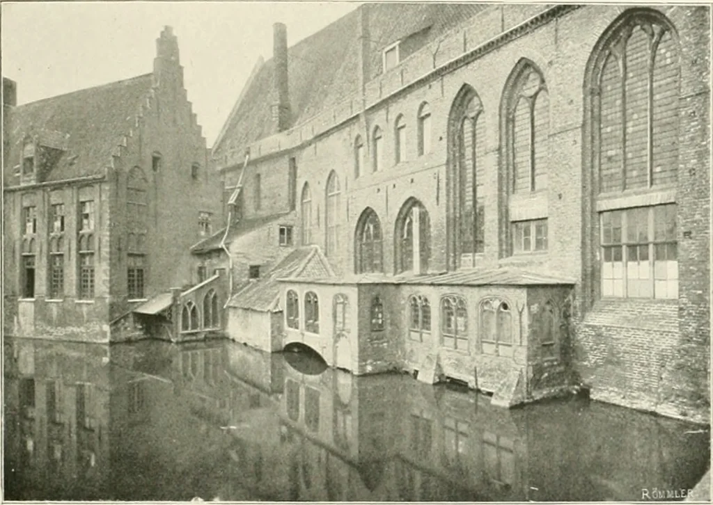 An illustration from Bruges et Ypres, 1907, leaf 36