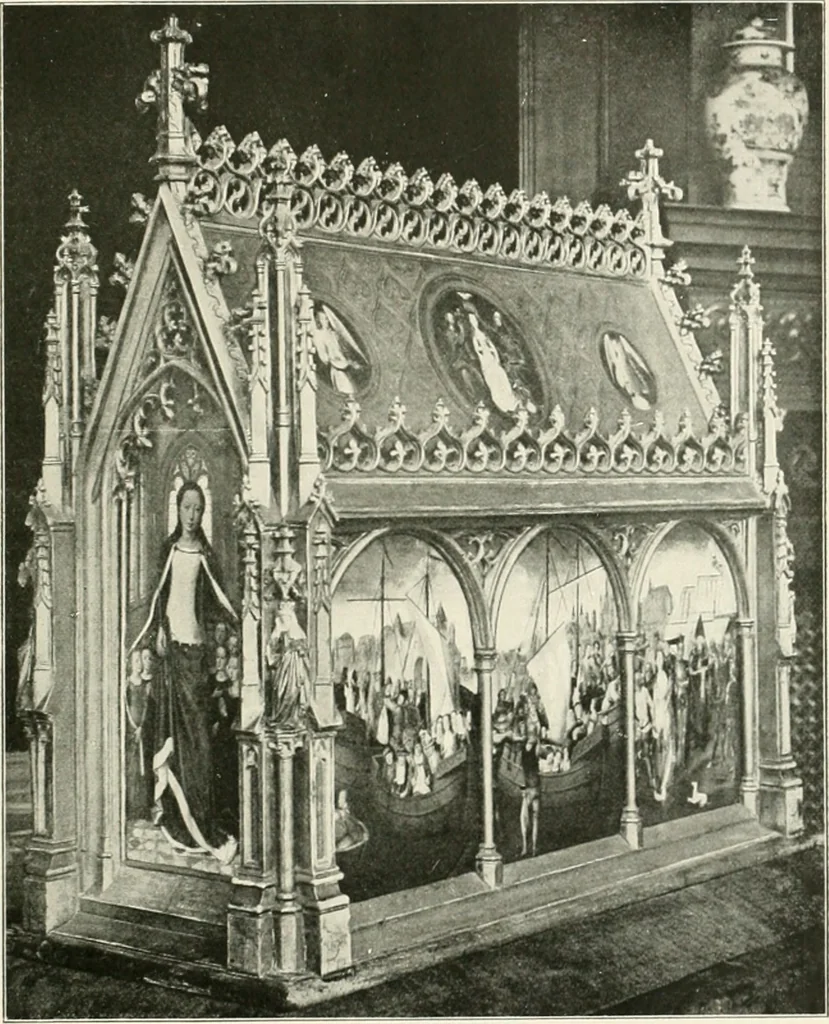 An illustration from Bruges et Ypres, 1907, leaf 38