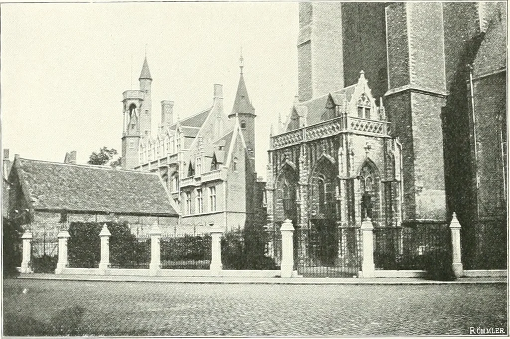 An illustration from Bruges et Ypres, 1907, leaf 41