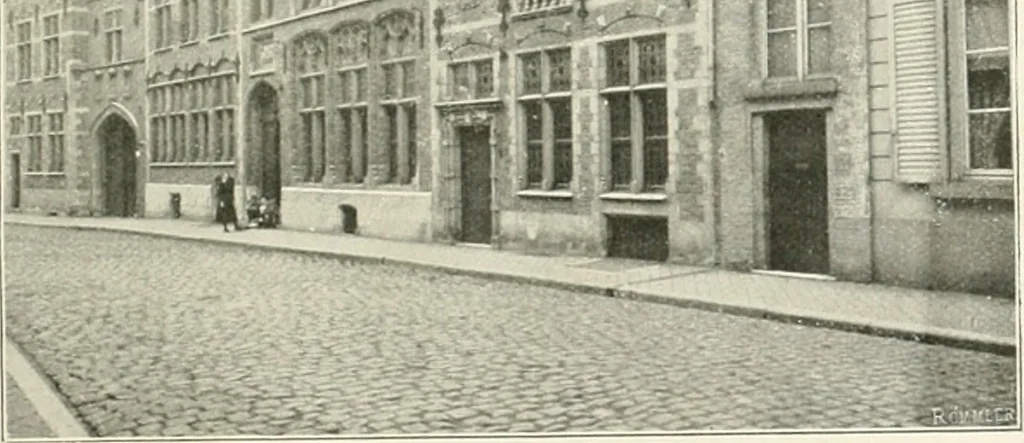 An illustration from Bruges et Ypres, 1907, leaf 50
