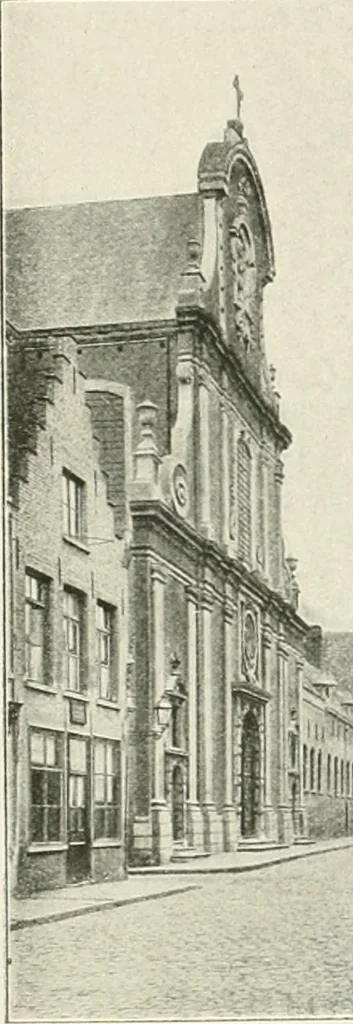 An illustration from Bruges et Ypres, 1907, leaf 52