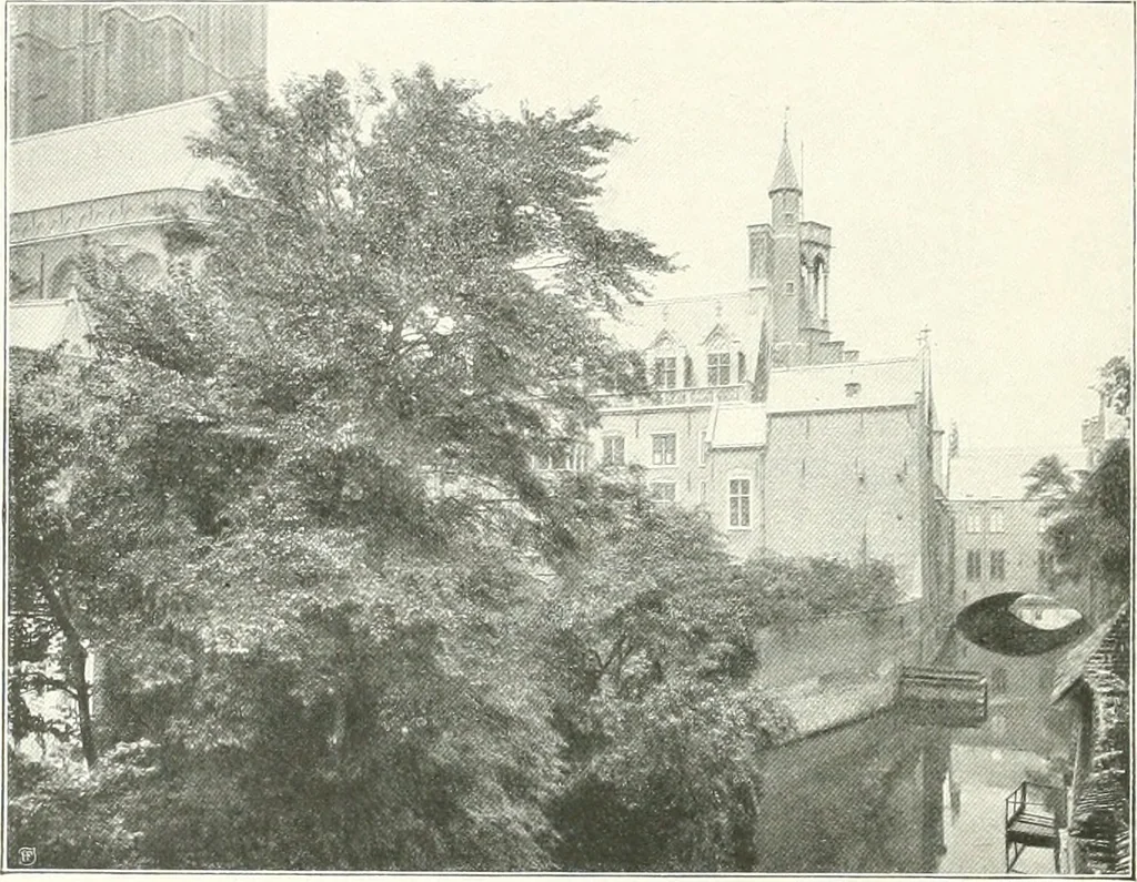 An illustration from Bruges et Ypres, 1907, leaf 53