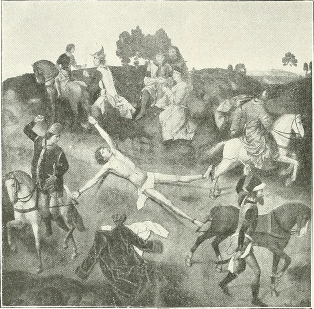 An illustration from Bruges et Ypres, 1907, leaf 57