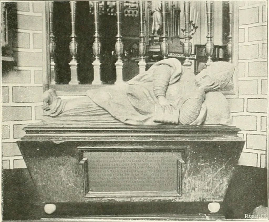 An illustration from Bruges et Ypres, 1907, leaf 58